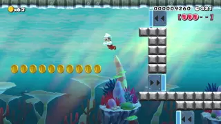 Super Mario Maker Levels: "One-Way Key Coins"