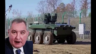 Робот Маркер сможет сам поражать танки Abrams и Leopard