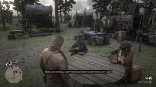 Uncle and Bill talk about Callander boys - Hidden Dialogue rdr2