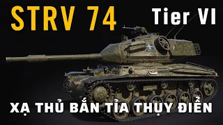 Strv 74: Tăng hạng trung bắn tỉa tốt nhất cấp 6? | World of Tanks