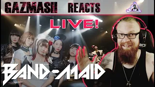 Metal Singer Reacts - BAND-MAID DICE Live REACTION
