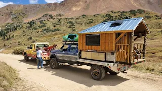 Things Got Scary - Truck Camper Fail - 4x4 Recovery Tow