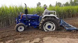 Farmtrac 45 नए ट्रैक्टर की टेस्टिंग करते हुए #farmtrac tractor