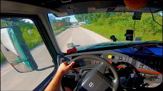 The most comfortable semi trucks. Truck driver vlog #52