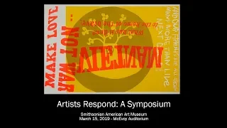 Artist Respond: A Symposium - Morning Session