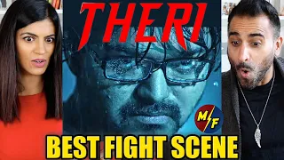 THALAPATHY VIJAY BEST FIGHT SCENE REACTION!! | South Best Action Scene | Theri Movie