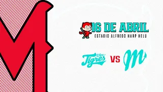 Tigres de Quintana Roo vs Diablos Rojos del México. 16 de abril, 2024.