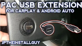 INSTALL A FLUSH MOUNT USB FOR APPLE CARPLAY & ANDROID AUTO