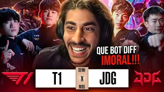 T1 x JDG - FINAL ANTECIPADA DO WORLDS! (Part. Ranger, Jukes, Esa, Brucer)