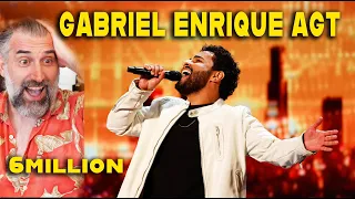 Gabriel Enrique stuns Judges at America got talent (golden buzzer)