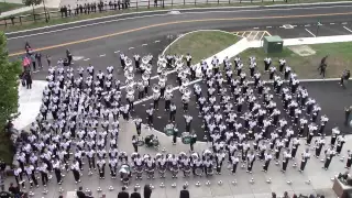 Ohio University Marching 110 Sep. 12, 2015 Pregame warm up