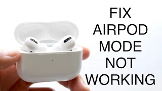 How To FIX Transparency Mode Not Working On AirPod! (2023)