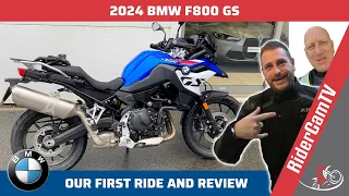 2024 BMW F800 GS Our First Ride and Review