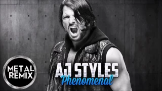 AJ Styles "Phenomenal" Metal Version