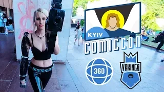 COSPLAY AT KYIV COMIC CON 2019 • КОСПЛЕЙ в 360 градусов • 360 VR Video (#VRKINGS)