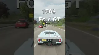 Ford GT evolution in Forza horizon 4