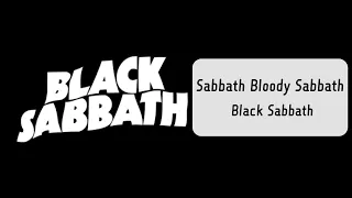 Sabbath Bloody Sabbath