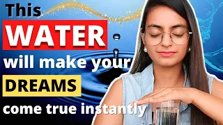 How to Manifest using WATER correctly in 5 STEPS | New Bonus Technique inside | Bhanupriya Katta