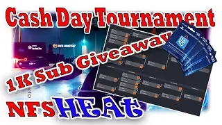 NFS Heat // Cash Day Tournament // Giveaway // drag racing // Fastest cars // Sleeper Cars /nfs heat