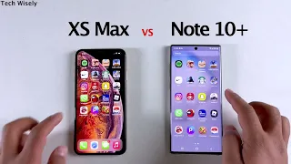 iPhone XS Max vs Note 10+ | SPEED TEST
