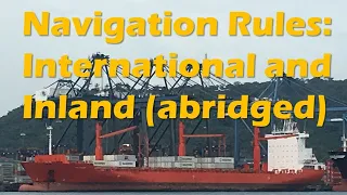 Navigation Rules (audiobook) International & Inland (Abridged) Read by Linus Wilson