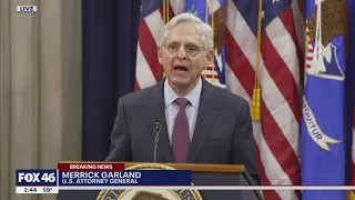 US AG Garland Jan. 6 remarks