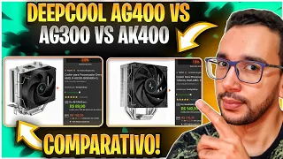 AO VIVO - Cooler BONS já no BRASIL - DEEPCOOL AG400, DEEPCOOL AG300 VS AK400 - Testes Ryzen e Xeon