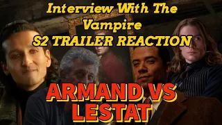 Interview With The Vampire SEASON 2 Trailer REACTION Daniel & Armand VS Lestat & Louis