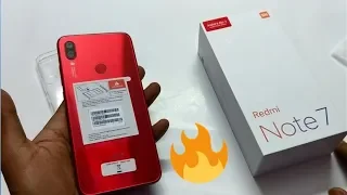 Xiaomi Redmi Note 7 : Unboxing & Overview (Ruby Red) Retail Unit