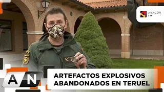 ARTEFACTOS EXPLOSIVOS DE LA GUERRA CIVIL