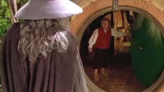 The Hobbit but Bilbo doesn't like Gandalf (Gandalf meets old Bilbo scene Edited)