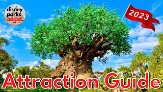 Disney's Animal Kingdom ATTRACTION GUIDE - 2023 - All Rides + Shows - Walt Disney World