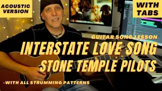 Interstate Love Song Stone Temple Pilots STP Acoustic guitar song lesson