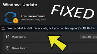 5 Easy Ways to Fix Error 0xc1900223 on Windows 11