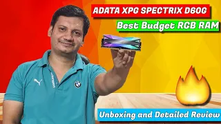 Adata XPG Spectrix D60G Review - Best Budget RGB Ram !!