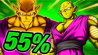 THE BEST 55% UNIT IN THE GAME?! LR ORANGE PICCOLO WITH NO DUPES LEFT ME SPEECHLESS! (Dokkan Battle)