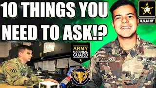 10 Questions You NEED To Ask Your Recruiter Before Joining The MILITARY (2021)