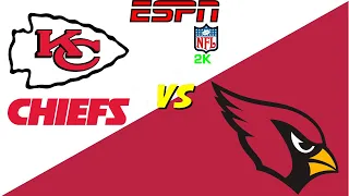 NFL 2K23 Full Game - Chiefs Vs Cardinals
