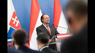 Pressekonferenz von Außenminister Alexander Schallenberg am 14. Juli 2020