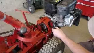 Drive Belts on a Troy Bilt Horse Tiller