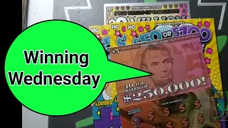 Winning Wednesday.  30 or 30 or 30?  PA Lottery Scratch Tickets