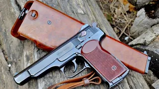 Russian stechkin pistol  Caliber 9×18/ Soviet high profile handgun