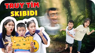 Đi Theo Bản Đồ Bí Ẩn Vào Rừng Truy Tìm Quái Vật Skibidi ♥ Min Min TV Minh Khoa