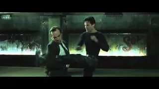 The Matrix subway fight scene