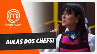 AULAS DOS CHEFS! |  MASTERCHEF  BRASIL