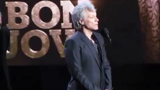 2018 Rock & Roll Hall of Fame BON JOVI Complete Induction Speech