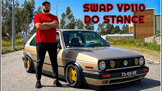 VW GOLF 2 COM SWAP VP110 DO STANCE !!!