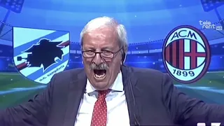 Tiziano Crudeli's reaction on Messias and Giroud goals vs Sampdoria