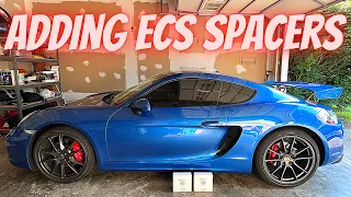 Adding Spacers To My Porsche Cayman S
