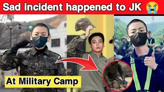 Sad 😭 incident happened to Jungkook at the military camp English Subs